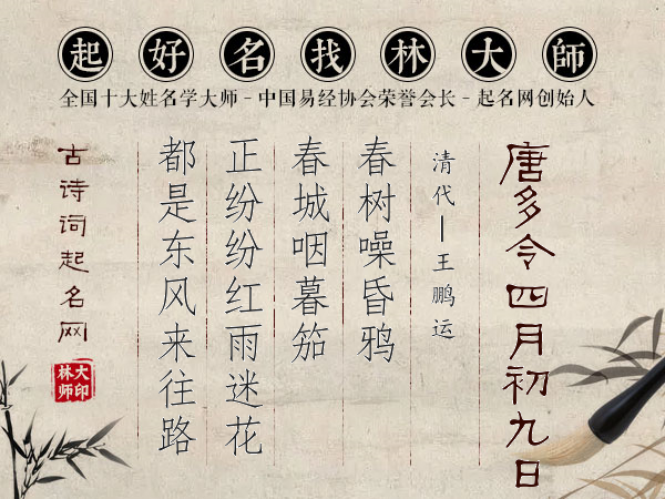 唐多令 四月初九日作